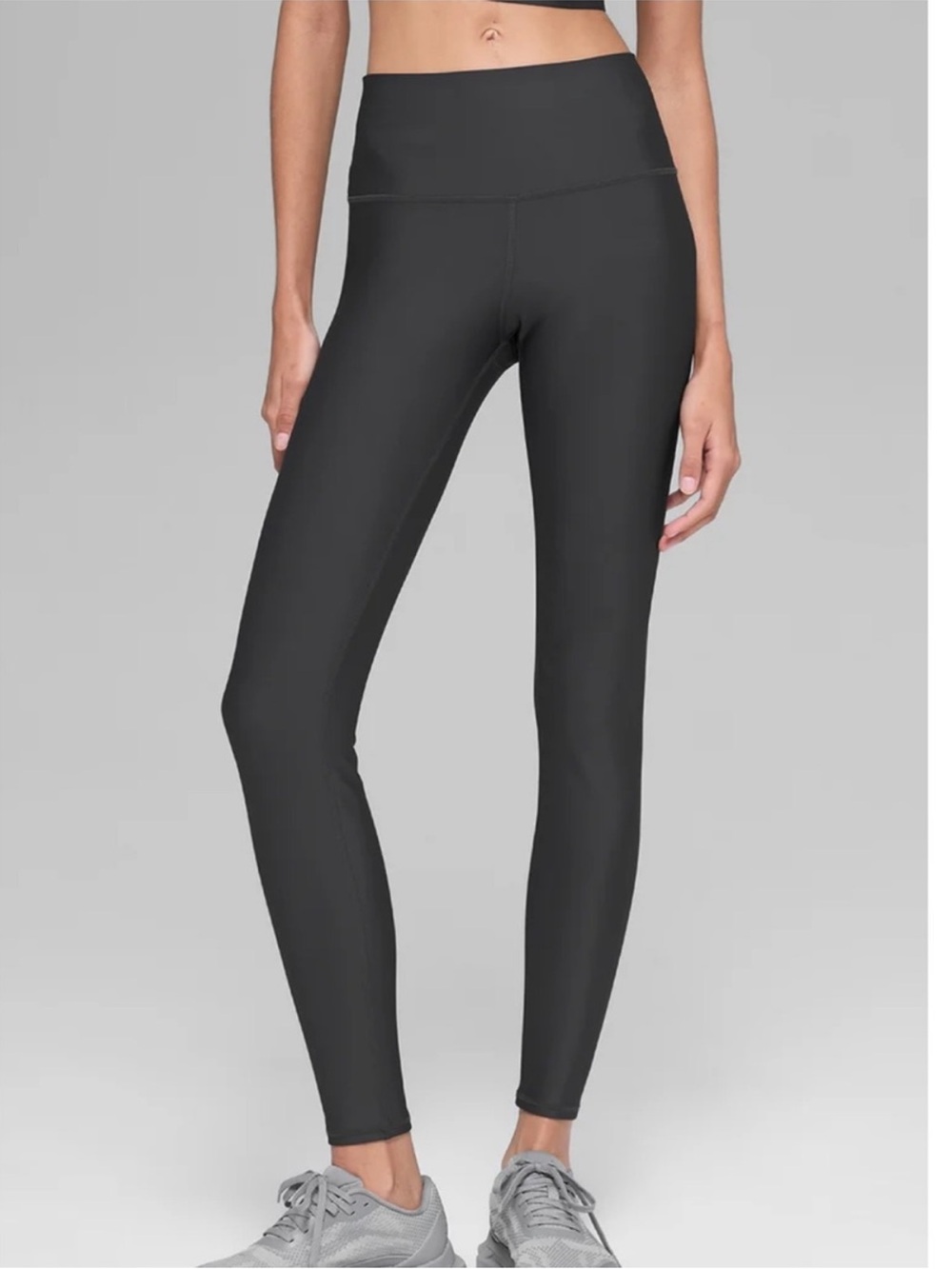 ALO Yoga 7/8 High-Waisted Airlift Legging Anthracite-Grey/Charcoal size XS